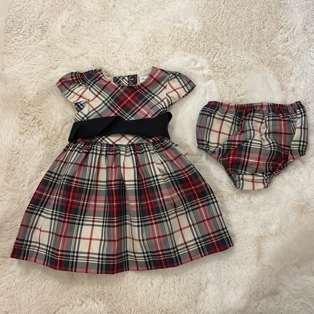 Ralph Lauren baby dress & bloomer